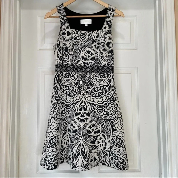 ANTHROPOLOGIE ett:twa Valery Structured Knit Dress XSP - Picture 3 of 7